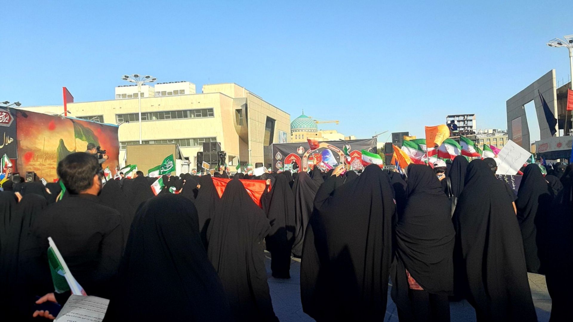 را‌هپیمایی روز عفاف و حجاب در سالروز سرکوب خونین قیام مردم علیه کشف حجاب مشهد