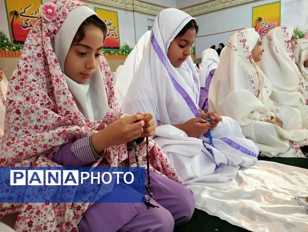 جشن عبادت و بندگی دانش‌آموزان دبستان پیامبر اعظم(ص) شهرستان ملارد 
