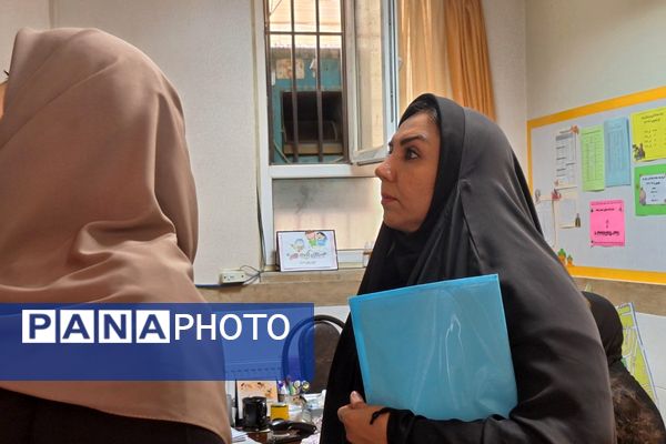 بازدید از مدرسه سعادت جهت برسی وضعیت ایمنی و بهداشت  براساس اصول آیین نامه بهداشت محیط مدارس