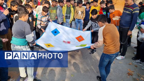 لیگ مدرسه‌ای بازی‌های تاما در دبیرستان نمونه دولتی پژوهش آشخانه 