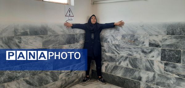 مانور زلزله در مدرسه مهندس رحمانی فرد مشهد