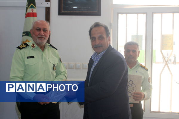 نشست خبری فرمانده انتظامی استان بوشهر با اصحاب رسانه 