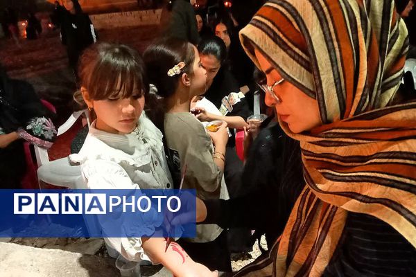 شام غریبان سالار شهیدان در شهرستان باشت 