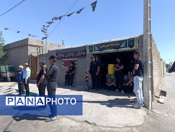 مراسم سنتی هیات ثامن الائمه روستای سلطان آباد نمک