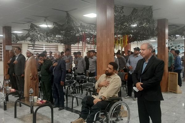 مراسم یادواره شهدا در دبیرستان دهخدا ناحیه یک کرج