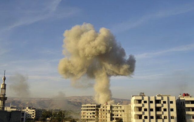 حمله پهپادی رژیم صهیونیستی به حومه حمص