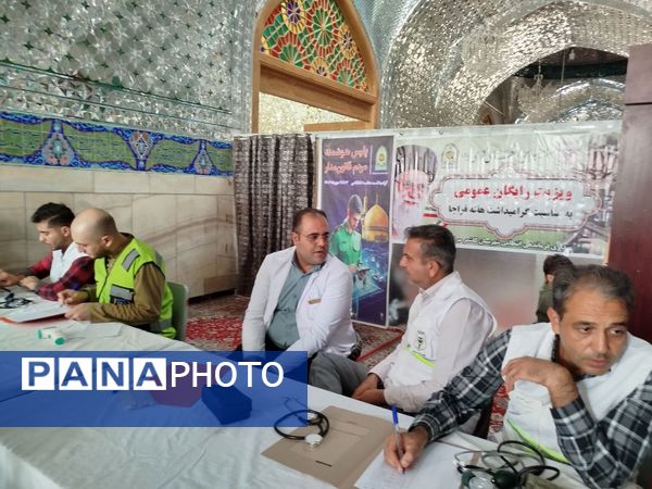 ارائه خدمات پزشکی رایگان به شهروندان کاشمر به‌مناسبت گرامیداشت هفته نیروی انتظامی