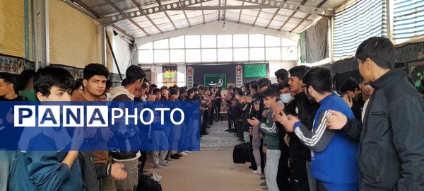  مراسم عزاداری وفات حضرت ام البنین در هنرستان محمودیه خیامی 11