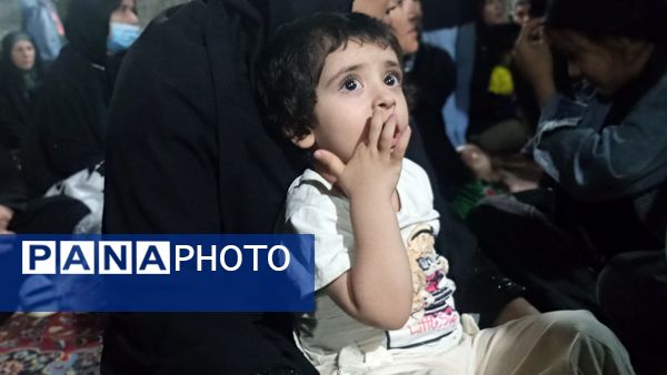 حضور پرشور کودکان عاشورای حسینی در سرآبتاوه یاسوج