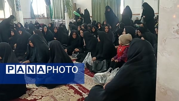 برگزاری مراسم تشییع نمادین پیکر حضرت فاطمه(س)در امامزاده سید محمد(ع)کاشمر