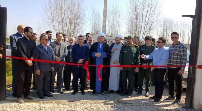 آیین افتتاحیه مجموعه ورزشی سردار شهید سلیمانی روستای بیشه کلا