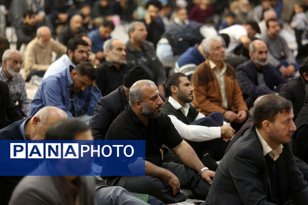 مراسم یادبود کودکان و زنان شهید بمباران هوایی روضه فاطمیه قم