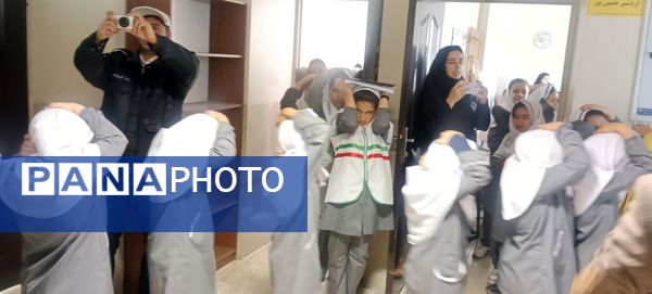 بیست و ششمین مانور سراسری زلزله شهرستان نطنز