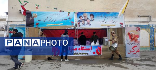 گرامیداشت سالروز تشییع ۳۱ شهید شهرستان شیروان در مصلی این شهر