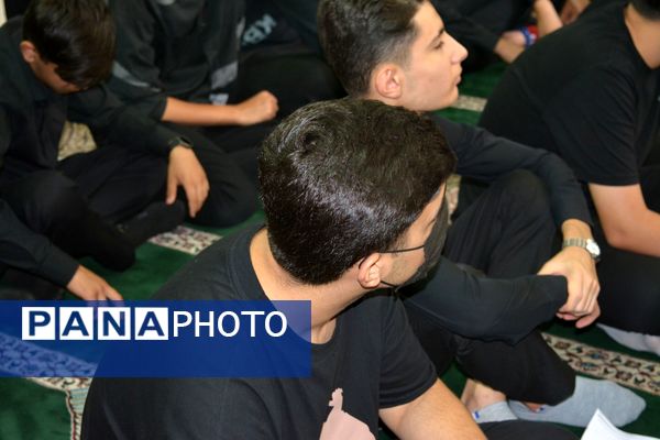 برگزاری مراسم سوگواره احلی من العسل در هنرستان مجتمع فنی تهران بهارستان ۲