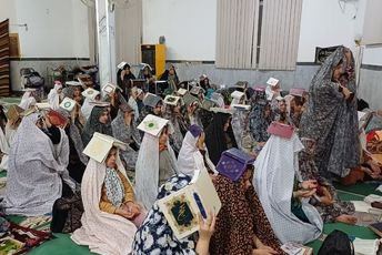 گزارش پانا از اعتکاف دانش‌آموزی در شهر کلاته‌رودبار