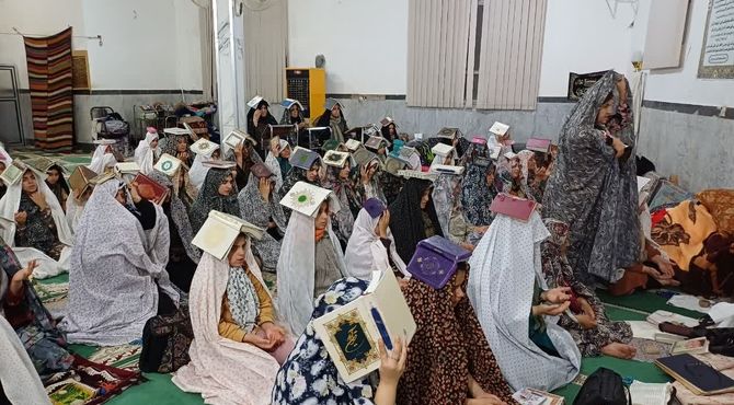 گزارش پانا از اعتکاف دانش‌آموزی در شهر کلاته‌رودبار