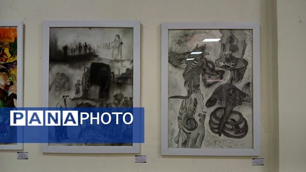 اختتامیه نمایشگاه طراحی و نقاشی هنرمندان آموزشگاه هنری فروردین شهرستان نظرآباد