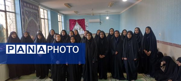 مراسم سوگواری ایام فاطمیه در مدارس بخش سراب میمه 