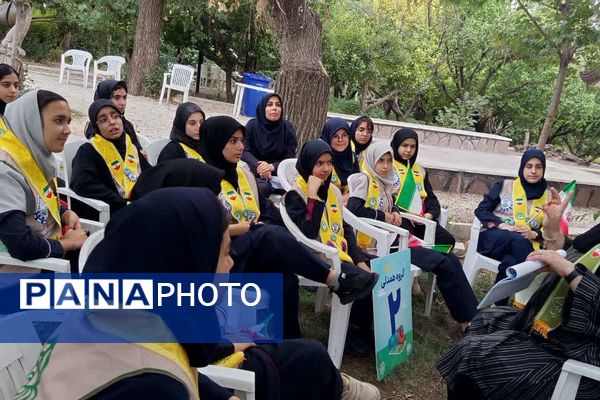 حضور دانش آموزان پیشتاز پردیس در پیش اردوی ملی ۱۴۰۴