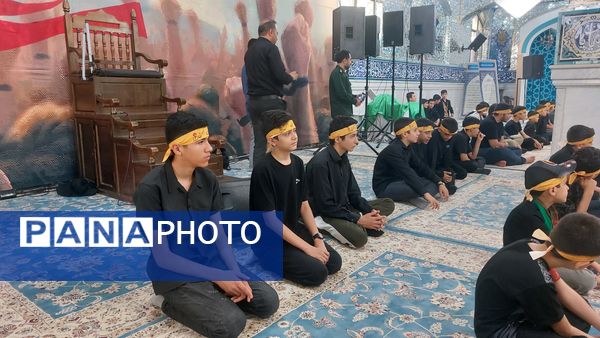 سوگواره سراسری احلی من العسل در امام زاده سید عباس بجنورد  