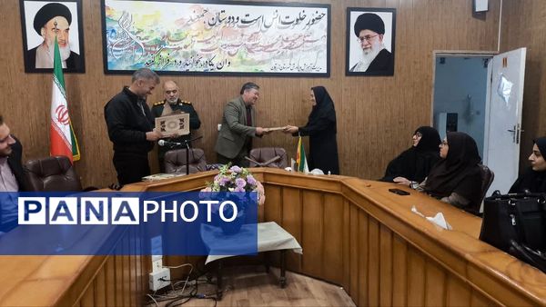 تقدیر وتشکر از سفیران مقاومت و گروه جهادی تهرانی مقدم 