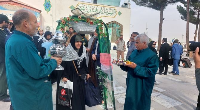 ۳۰۰ دانش‌آموز دختر بجنوردی به اردوی راهیان نور اعزام شدند