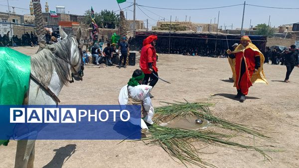 شام غریبان در  میدان منطقه سرولایت روستای سلطان آباد 