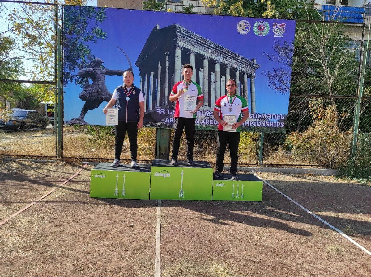 کسب ۳ نقره و ۳ برنز در بخش تیمی مسابقات تیراندازی با کمان ارمنستان