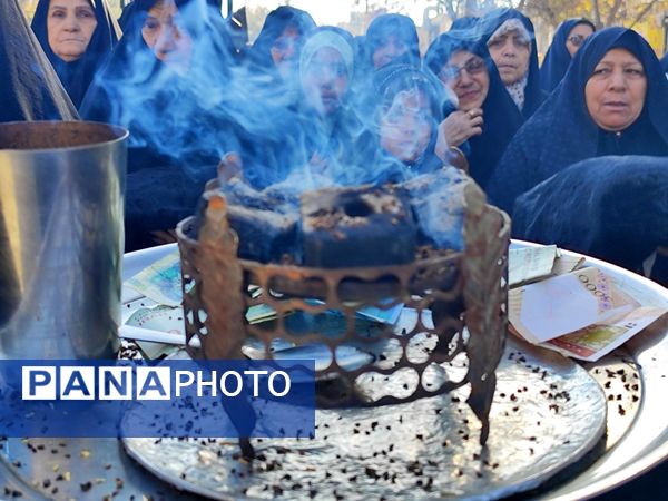 اجتماع عظیم مردم متدین نیشابوردرروزشهادت حضرت زهراسلام الله علیها