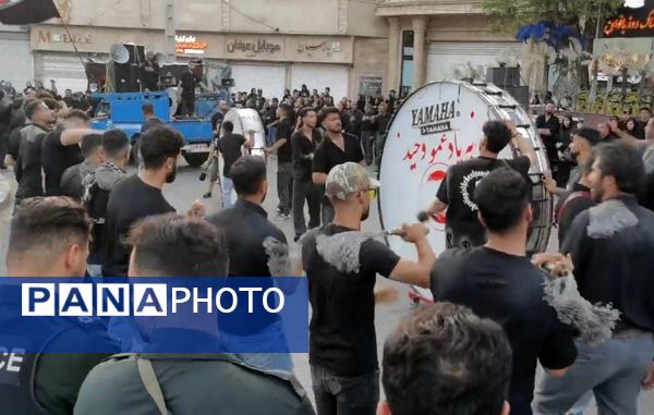 مراسم تاسوعا حسینی در شهرستان فیروزکوه