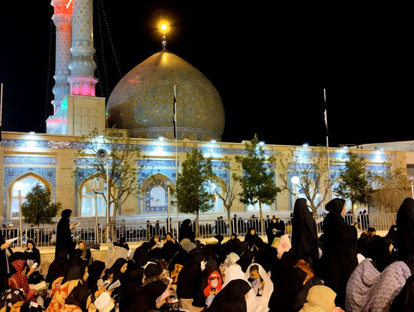 مراسم سومین شب قدر در حرم حضرت معصومه(س)