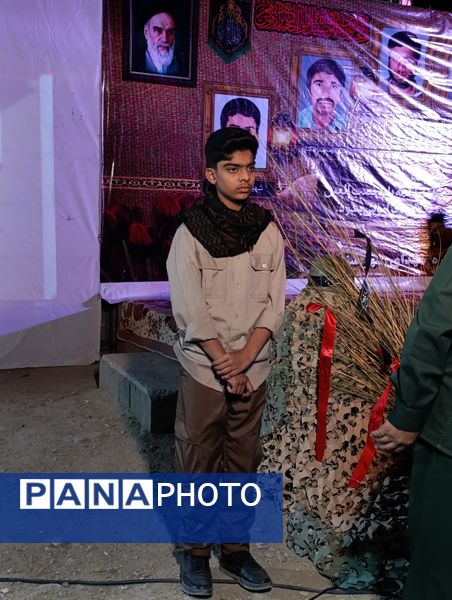 سندرک معطر به عطر شهید گمنام در مراسم یادواره شهدا