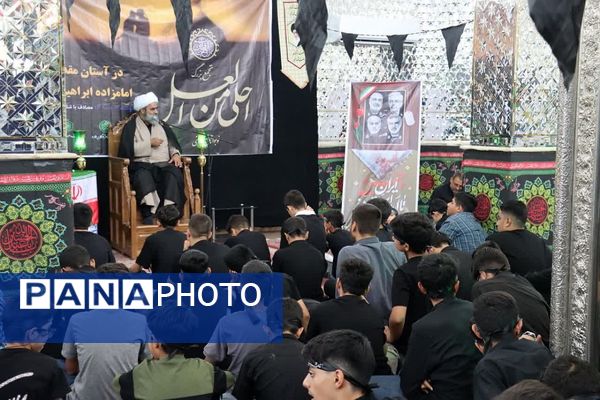 برگزاری سوگواری احلی من العسل با اجتماع بیش از ۳۰۰ دانش آموز ملاردی در آستان مقدس امامزاده ابراهیم (ع)
