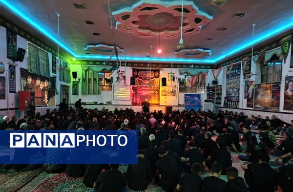 برگزاری مراسم عزاداری شب دوم محرم  در حسینیه شاهزاده علی اکبر 