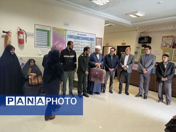 تقدیر امام جمعه سملقان از پرستاران شهر قاضی و شهر آوا 