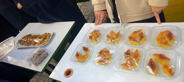 روز جهانی غذای سالم در دبیرستان صالحین 