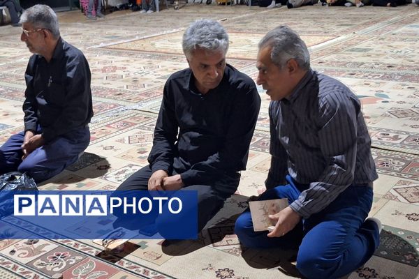 عزاداری سالار شهیدان شب سوم محرم در دبیرستان شهید دستغیب ناحیه۳ شیراز 