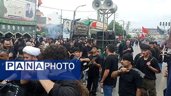 عزاداری تاسوعای حسینی در محمودآباد 
