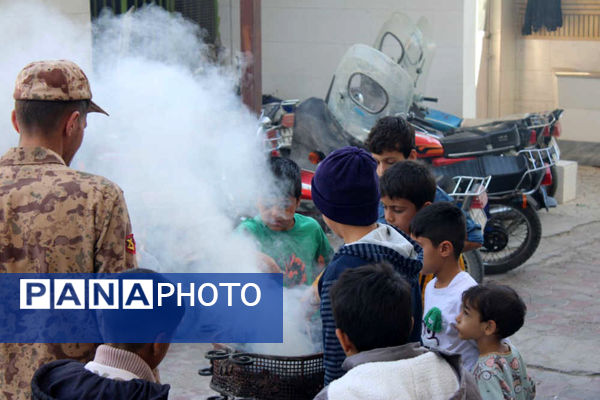 جلوه‌هایی از حلقه‌های صالحین نوجوانان بسیجی در شهر جعفریه