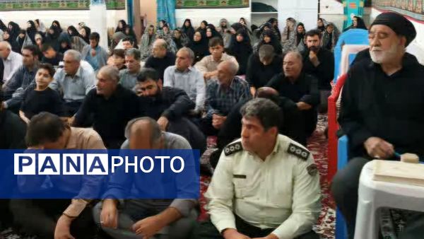 آیین عزاداری دو یادگار نبوت و امامت در زاغه 