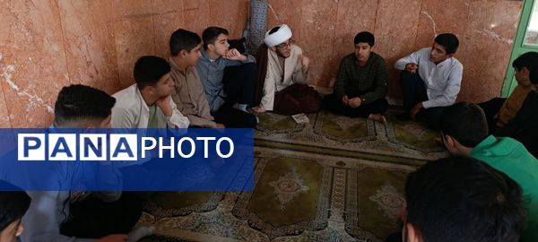 جلوه‌هایی از اعتکاف پسران آشخانه 