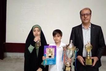 تجلیل از دانش‌آموز برازجانی که در مسابقات جهانی چرتکه محاسبات ذهنی به مقام قهرمانی رسید