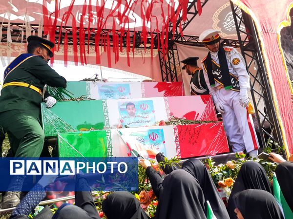 تشییع شهدای اقتدار در تهران
