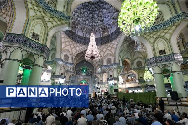 نماز عید سعید قربان در حرم حضرت عبدالعظیم حسنی (ع) شهرری