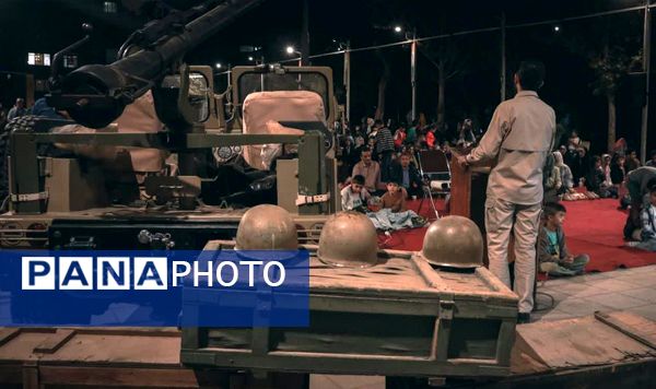 حضور پرشور مردم ناحیه 4 کرج در مراسم هفته دفاع مقدس 