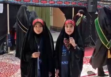  همایش بزرگ دختران بنت الحسین حضرت رقیه خاتون در مسجد روح الله