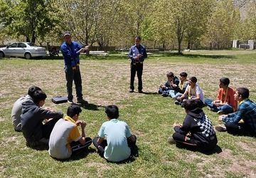برگزاری اردو پیش ملی سازمان دانش آموزی در کهمان