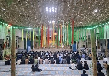 اولین روز راهیان‌نور کاروان پسران جنوب کرمان