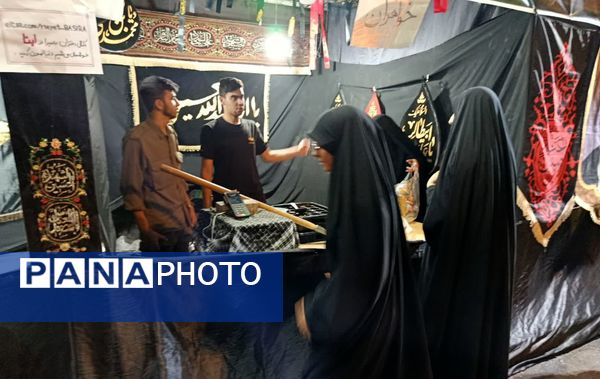 برپایی موکب دختران بصیرا در بجنورد 